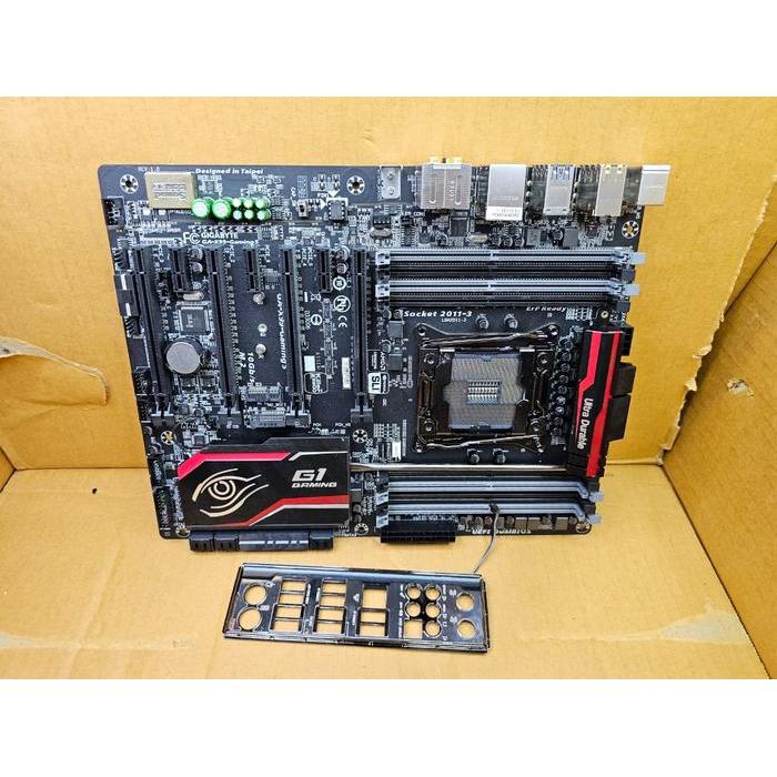 MOBO GAMING GIGABYTE GA-X99-GAMING 5 SUPPORT GEN 6 DAN GEN 7 LENGKAP BACKPANEL - CIS99