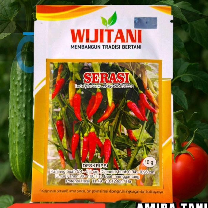 SERASI BENIH CABAI RAWIT-10 GRAM ORIGINAL