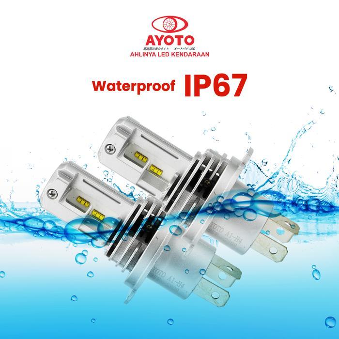 Ayoto Lampu Soket H4, A1-H4 , Garansi 1 Tahun Car