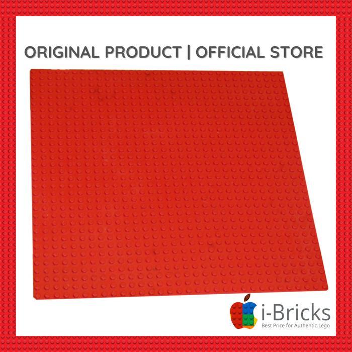 Premium Terbatas Lego Base Plate Red Original 32x32