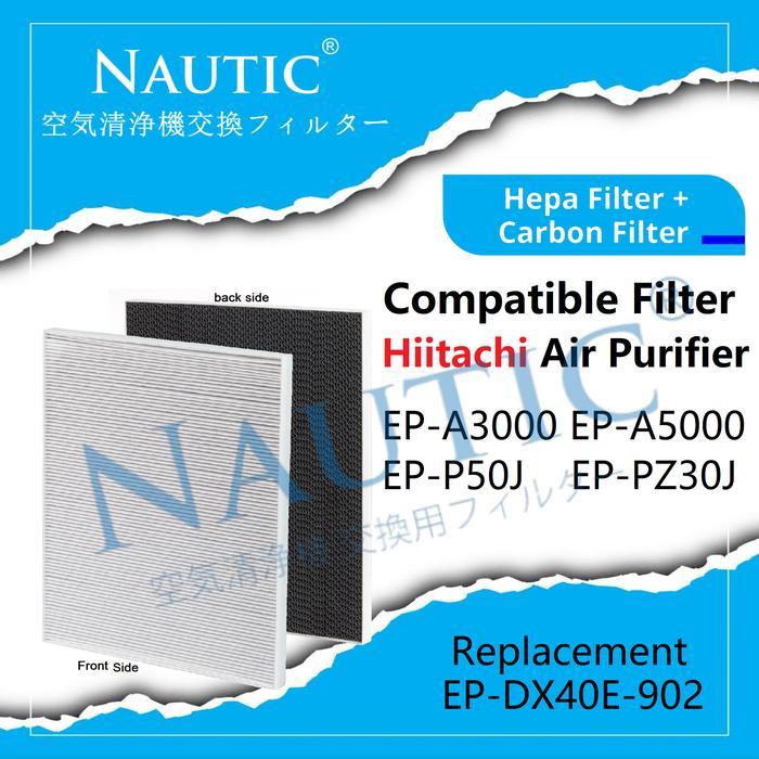 HEPA Filter Air Purifier Hitachi EP-PZ30J EP-P50J EP-A5000 EP-A3000