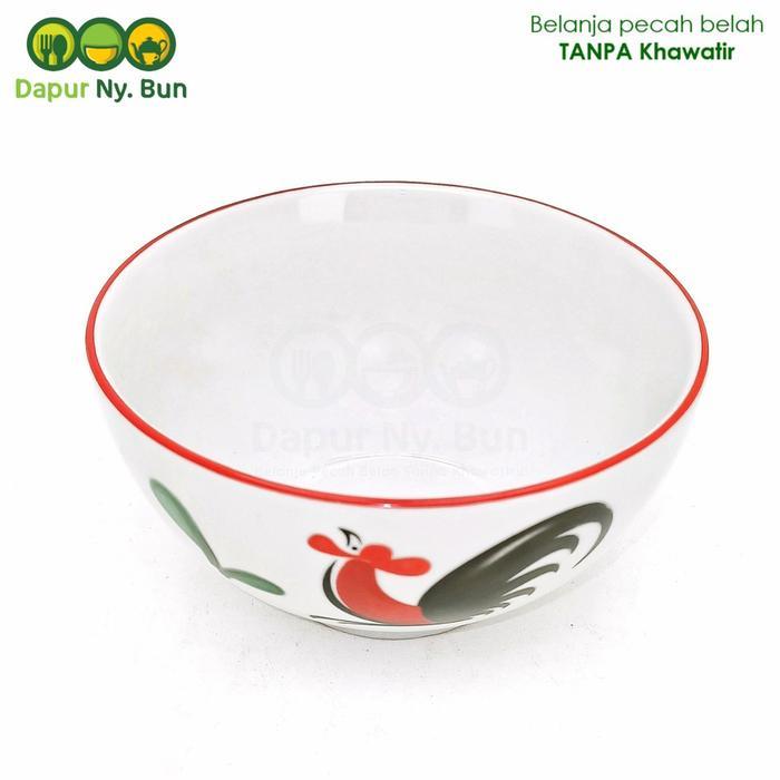 Terlaris Mangkok Nasi Besar Ayam Jago Seri 2 - Mangkok Sup