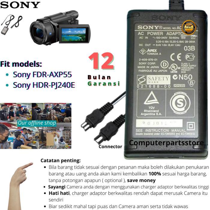 Adaptor Handycam Camcorder Sony FDR-AXP55, HDR-PJ240E new product