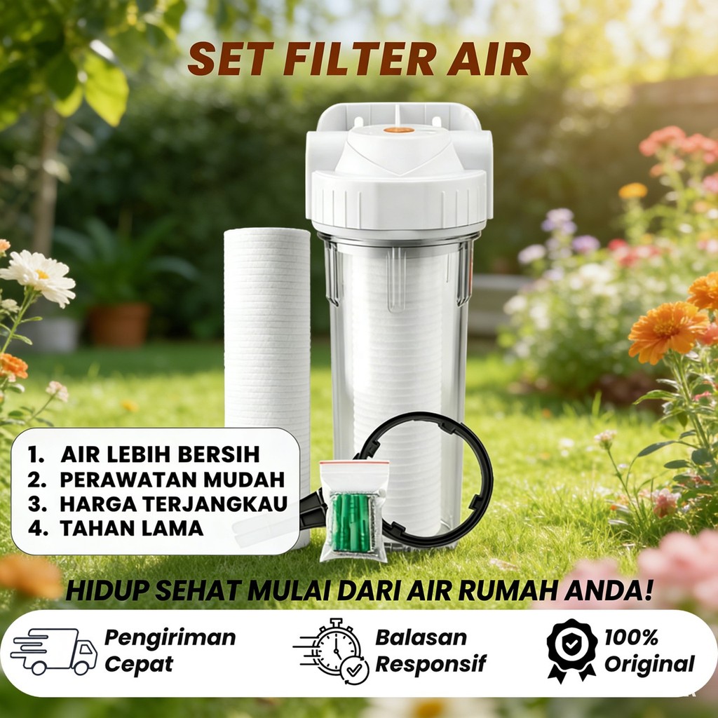 HOUSING FILTER AIR  10" + Filter PPF 5 Micron- PPF