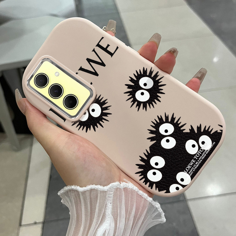 Casing Hp Untuk Samsung Galaxy A35 5G A34 5G A33 5G A32 5G A31 A53 5G A54 5G Case Bola duri Hitam ke