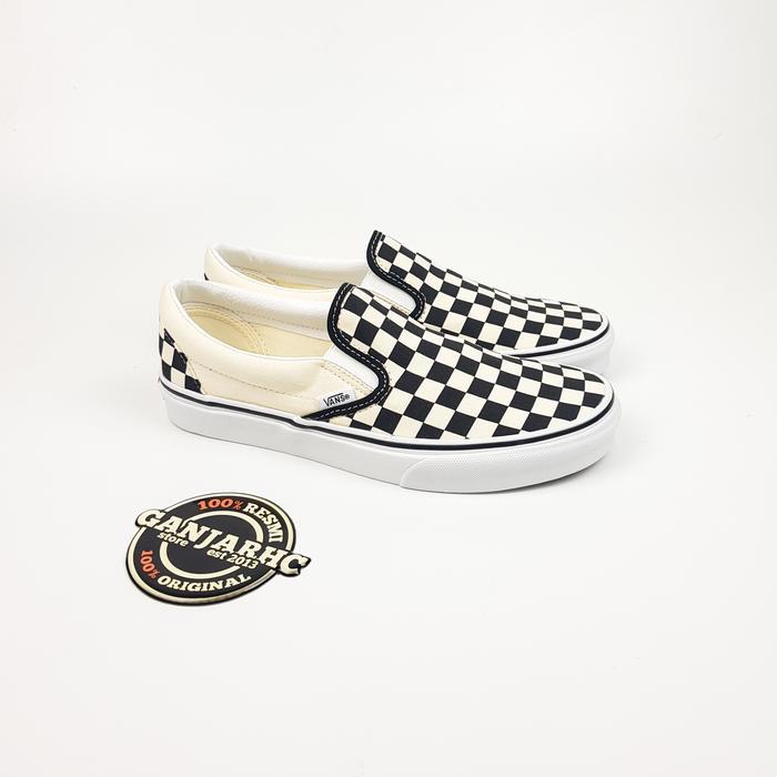 Vans Slip On Checkerboard Original Bnib Resmi Pt Navya Tbk
