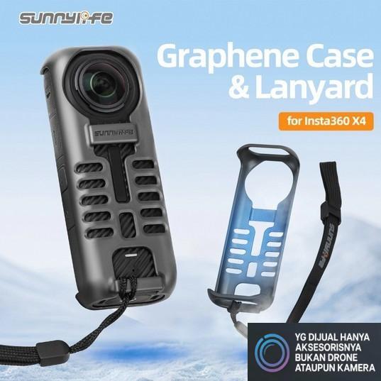 SUNNYLIFE GRAPHENE CASE HIGH THERMAL CONDUCTIVITY PROTECTIVE INSTA360 X4