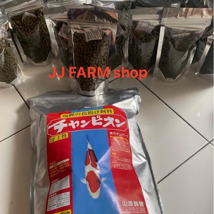 PELET CHAMPION JEPANG 100G JAMINAN ORIGINAL PELET TOP GRADE LOUHAN KOI