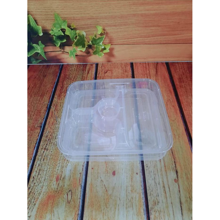 Lunch Box/Tepak Sekat/Tepak Makanan/Tepak Sekat Sushi A056 Lucky