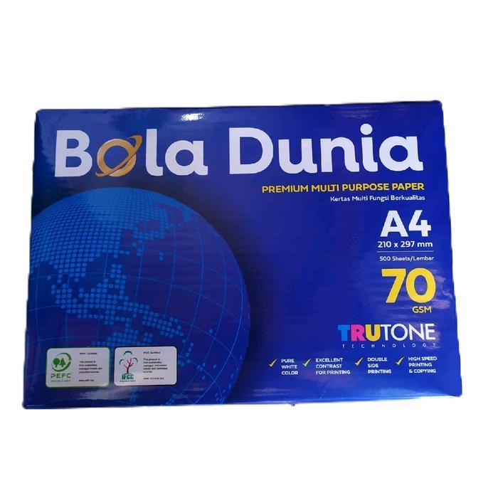 Kertas A4.70 Bola Dunia