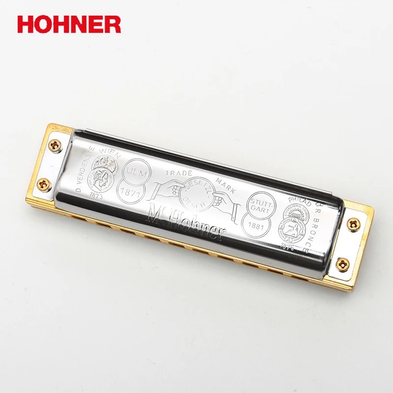 Hohner-Marine Band Crossover, Diatonic Harmonica, Bamboo Comb, Blues Harp, Gaita Standard, 10 Hole