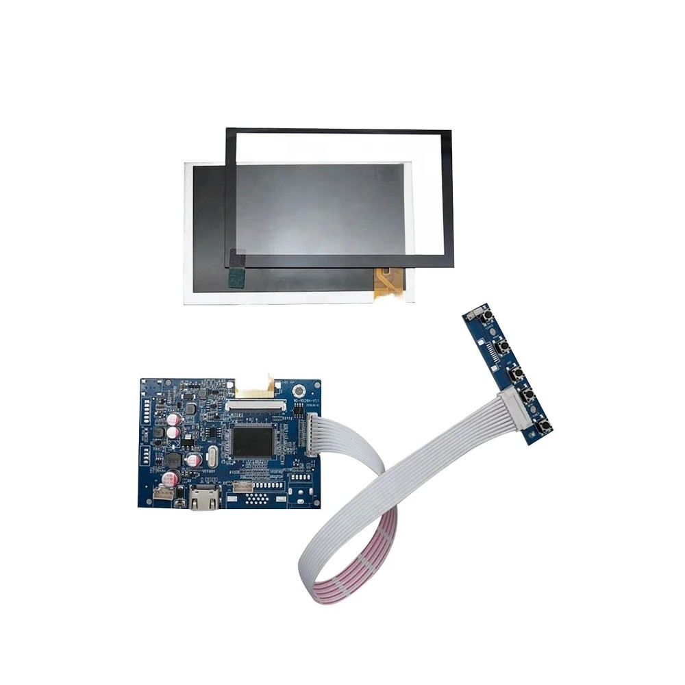 DISKON 5 inch lcd display panels for raspberry pi 3 model b with 40pin tft lcd controller board