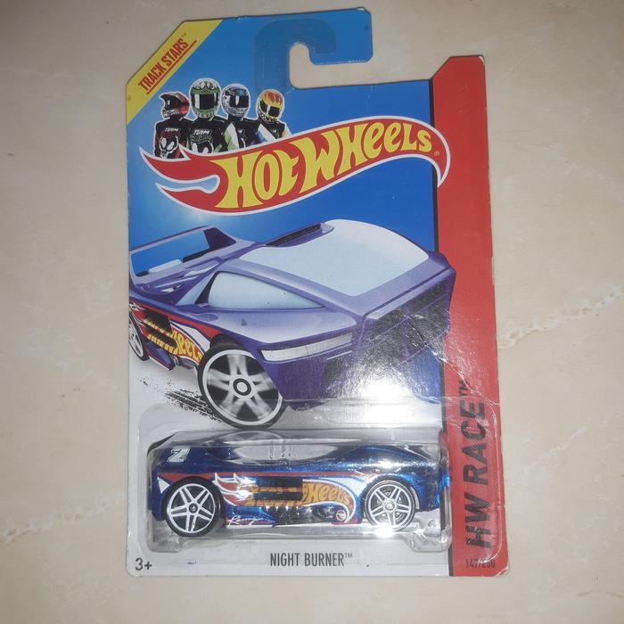 HOT WHEELS TREASURE HUNT REGULAR NIGHT BURNER