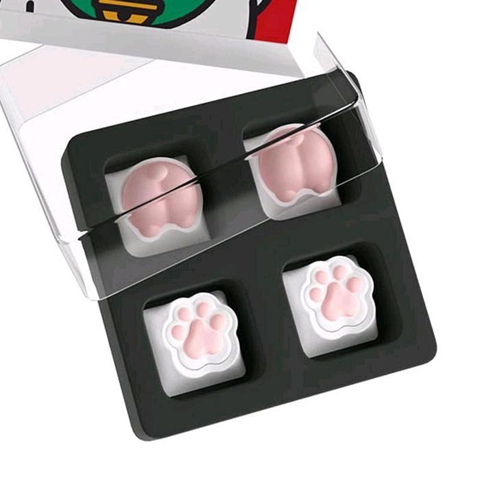 Akko Kitty Paw Keycaps Keyboard - monsgeek x akko
