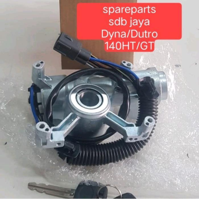 rumah kunci kontak set assy dyna saurus 140ht 140gt hino dutro 140 ht gt 140 thn 2003/2006