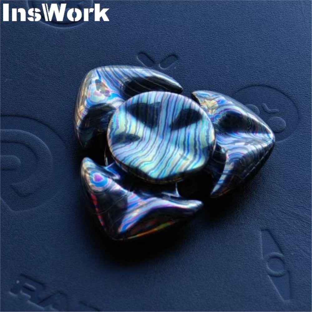 Shrimp Gyro Fidget Spinner EDC Stress Relief Toys In Stock Original Metal Figet Spinner Adults Toys