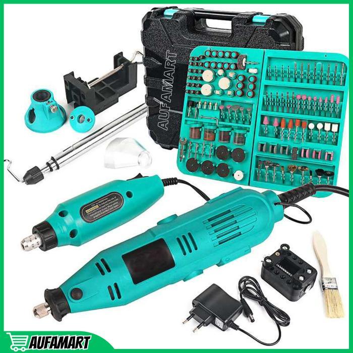 Mesin Bor Listrik Ukir Poles Pahat Tatah Kayu Dremel Polishing Egraver Grinder