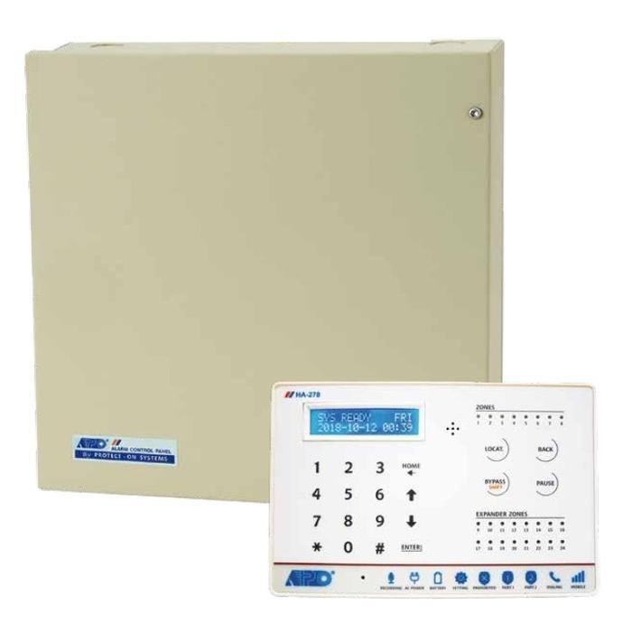 SECURITY ALARM SYSTEM 8 ZONE