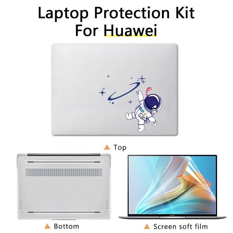 Laptop Case For 2023 Huawei Matebook D14 D15 D16 Protection Shell Laptop Cover Matebook13 13s/14s