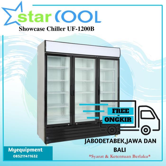 STARCOOL UF-1200B SHOWCASE CHILLER UF1200B UF 1200B (Berat Asli)