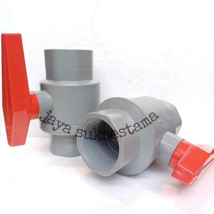 Ball Valve Pvc 4" Inch Drat