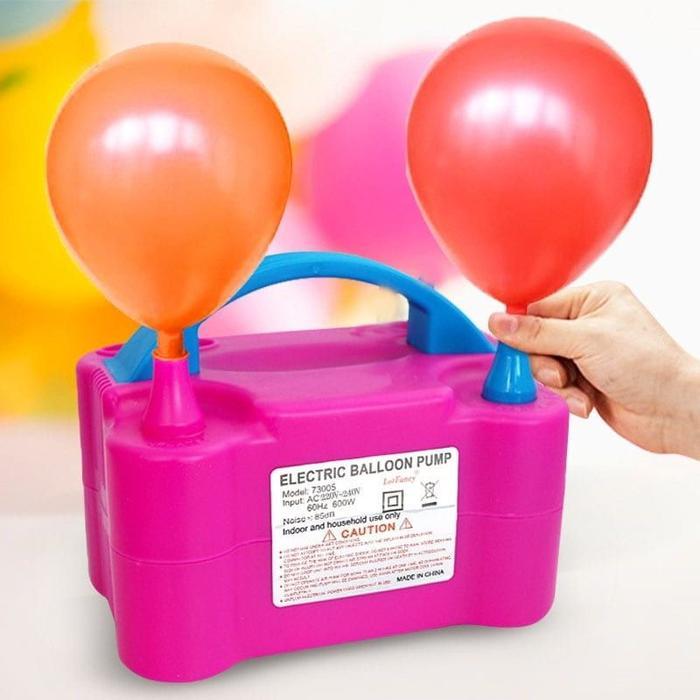 Pompa Balon Elektrik / Pompa Peniup Balon Otomatis / Mesin Pompa Tiup Balon / Electric Baloon Pump /