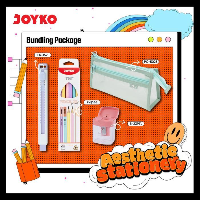 JOYKO Paket Bundling Alat Tulis Aesthetic Stationery