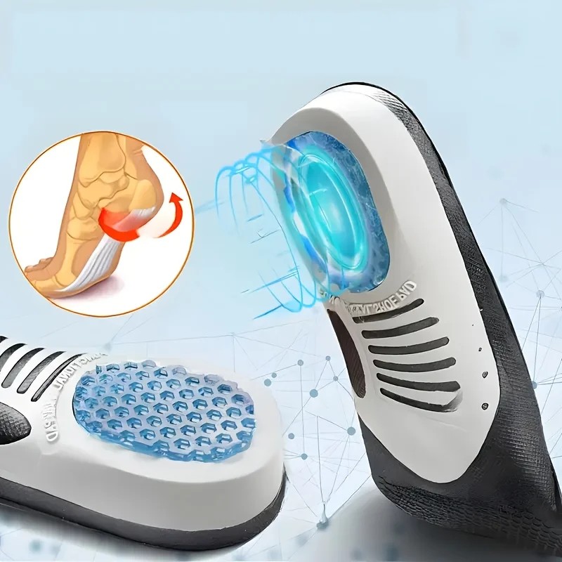 Sports Insoles Arch Support Insoles Leisure Running Insoles EVA Shock Absorbing Insoles