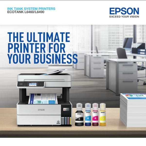 Ready Printer Epson L6490 L 6490 L-6490 Duplex Print, Wifi, Pigment Terjamin