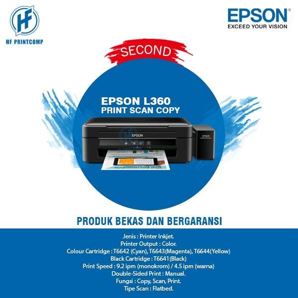 Terbaru Best Quality 100% Original Printer L360 All In One Scan Copy