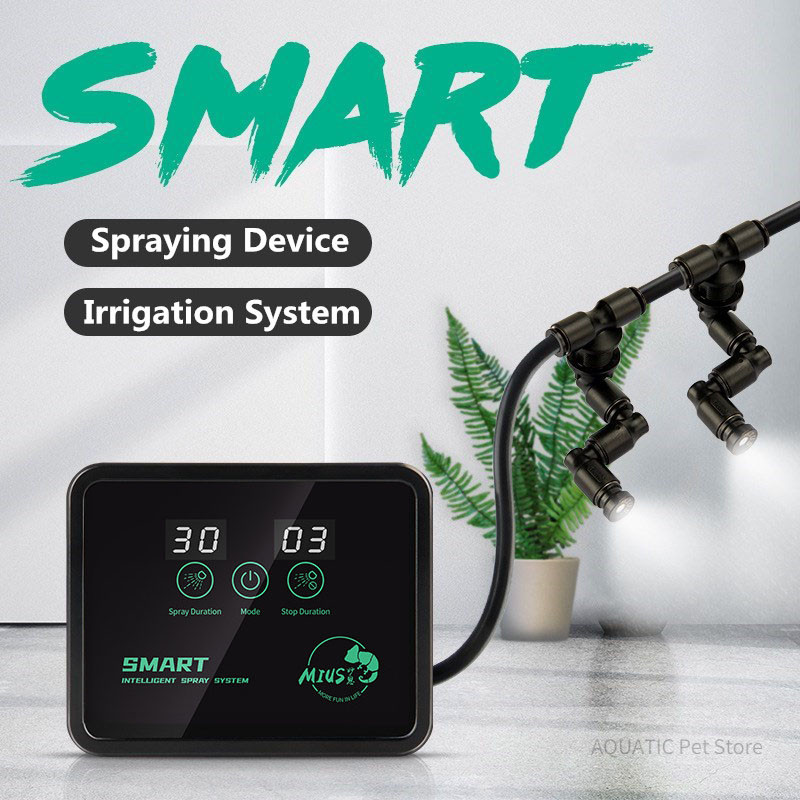 Semprotan Cerdas Timer Elektronik Kit Sistem Semprotan Hutan Hujan Kabut Otomatis Alat Penyiram Pele