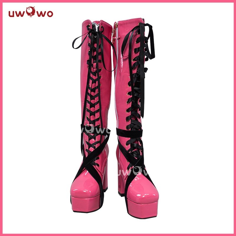 Uwowo Draculauraa Cosplay Shoes New Anime Boots High-Heels Size 35-43 Shoes Halloween Costume Shoes