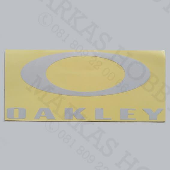 Stiker Oakley Outdoor Logo Cutting Aksesoris
