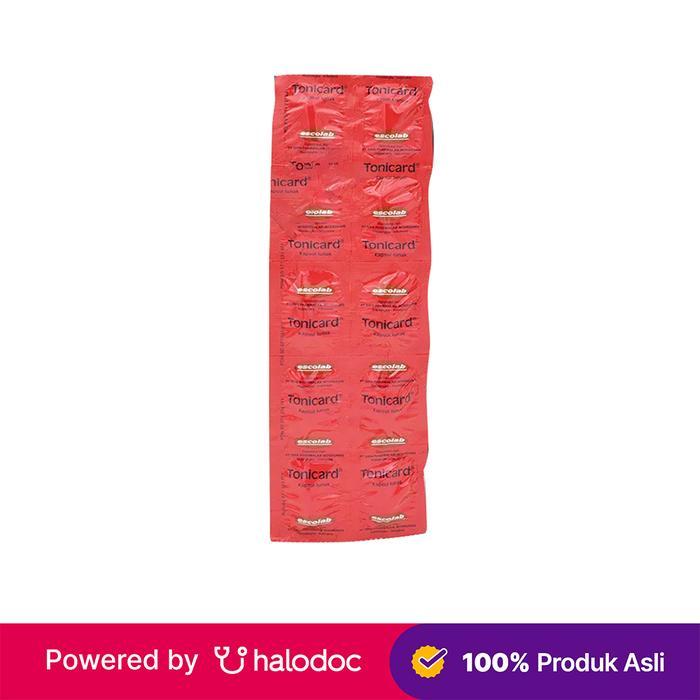 TONICARD 10 KAPSUL - MULTIVITAMIN - HALODOC