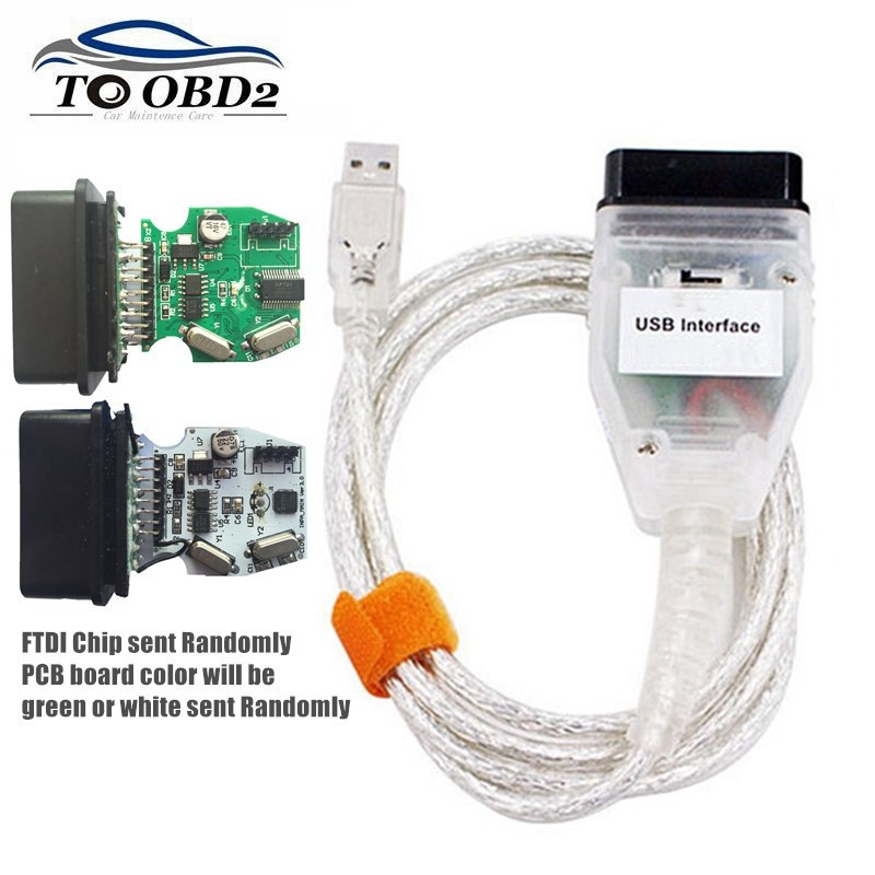 For 8MW New USB Cables For 8MW K+DCAN USB Interface Diagnostic Tool For 8MW E46 K+CAN K CAN FTDI FT2