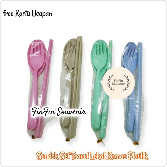 Souvenir Pernikahan Sendok Garpu Sumpit Kemas Plastik Souvenir