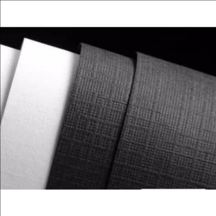 Request Ukuran Kertas Linen Hitam.