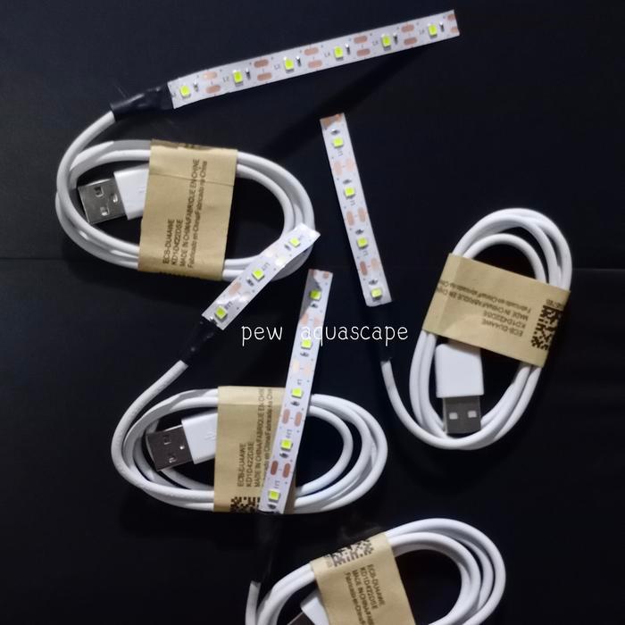 lampu led strip 5v usb lampu soliter cupang aquarium