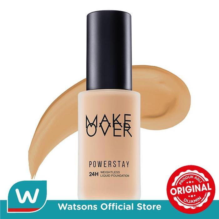 Make Over Powerstay Weightless Liquid Foundation W42 - Warm Sand 33Ml