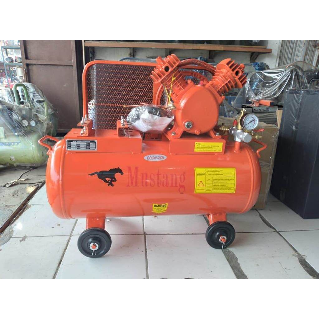 Kompresor MUSTANG 1/2PK/Kompresor angin MUSTANG 1/2PK 2piston