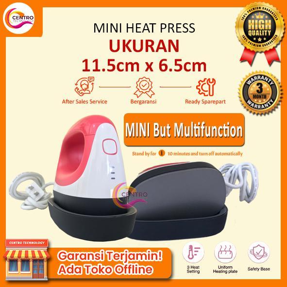 Promo Mesin Heat Press Mini Mesin Press Mini Untuk Sablon Kaos & Lain-Lain