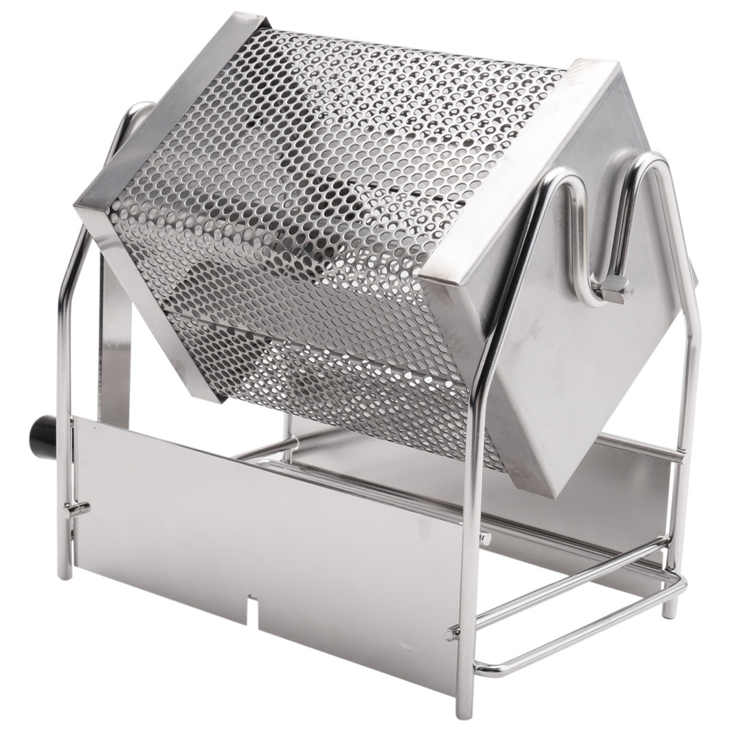 New Manual Coffee Roaster Stainless Steel Drum Type Coffee Bean Roaster Machine Roaster for Grains