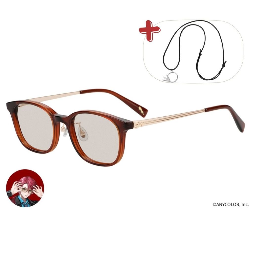 [PO] Zoff x NIJISANJI Lauren Iroas Sunglasses - Kacamata Hitam Eksklusif Ring Necklace POTJ [WAJIB T