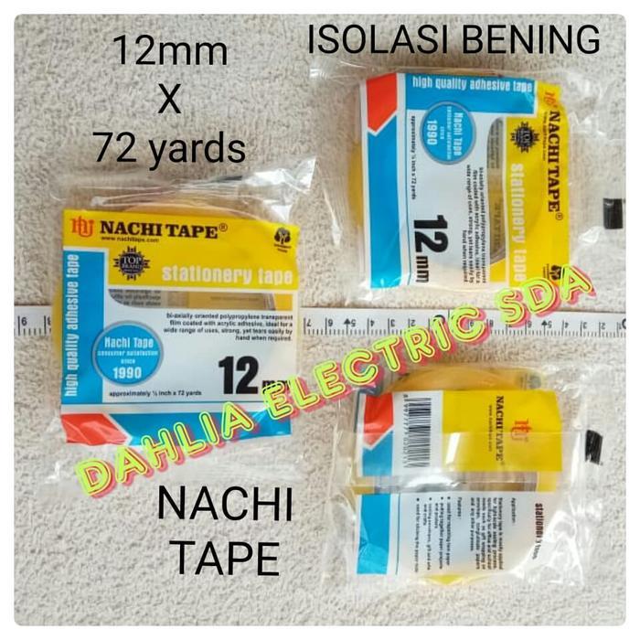 ISOLASI BENING 12MM NACHI TAPE