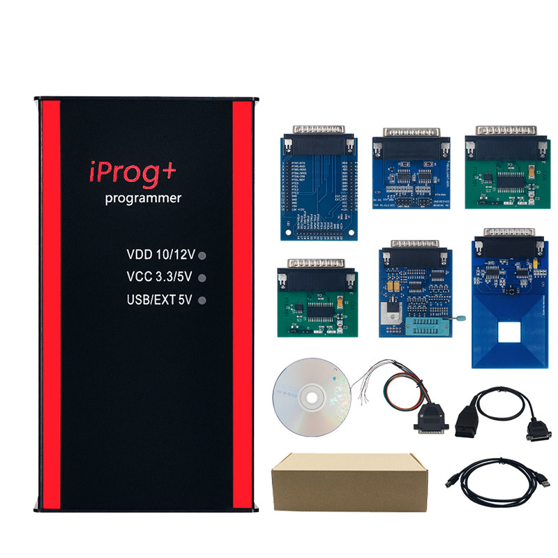 2025 New IPROG+ Plus 777 V85 iPROG Auto Key Programmer Iprog + Plus Support IMMO+KM+Airbag Reset