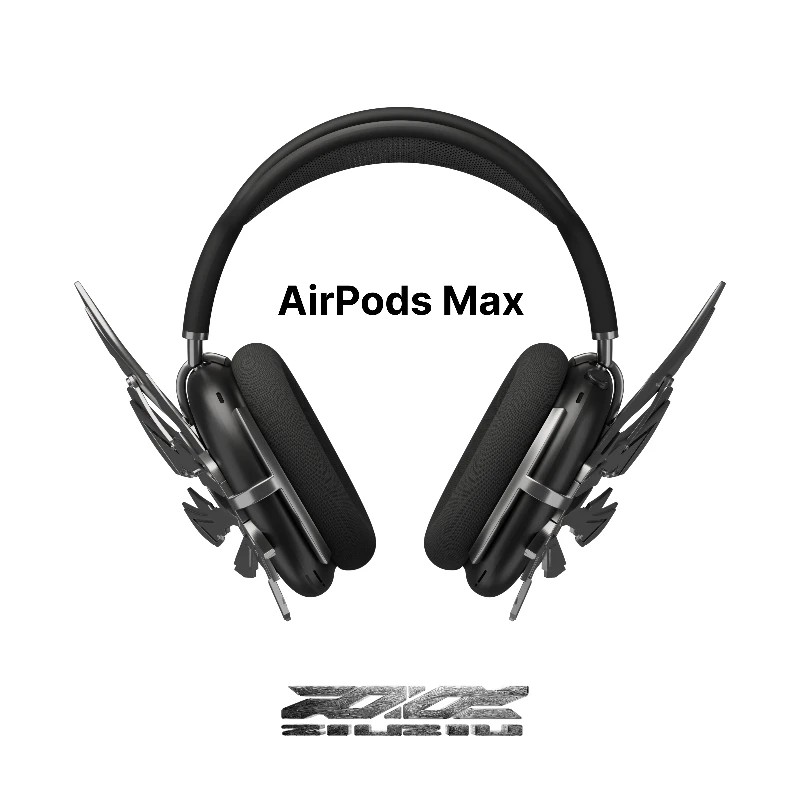 NEW for Airpod MaxCase Cover Custom Original Design Butterfly Wings Headphone Decoration 3DPrinted