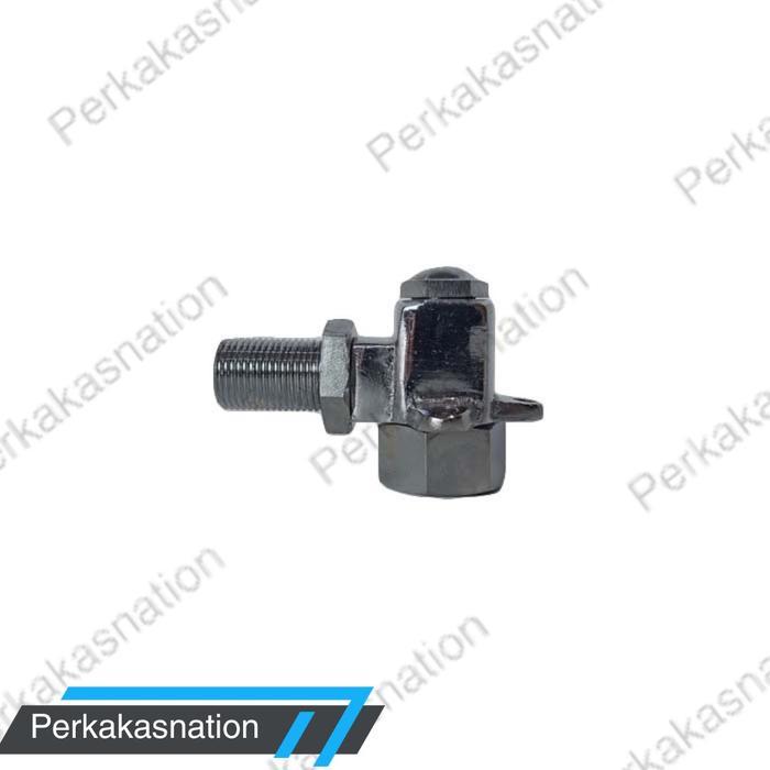 Kran Kaca Boiler Setrika Uap Laundry / Elbow Pipa Kaca Boiler Laundry