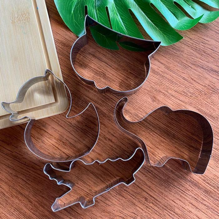 Cookie Cutter Sea Animal Cake Laut Ikan Kerang Kapal Kepiting Gajah Co