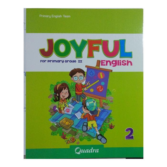 ORIGINAL Joyful English 2 Buku Bahasa Inggris 2 SD Penerbit Quadra READY STOCK