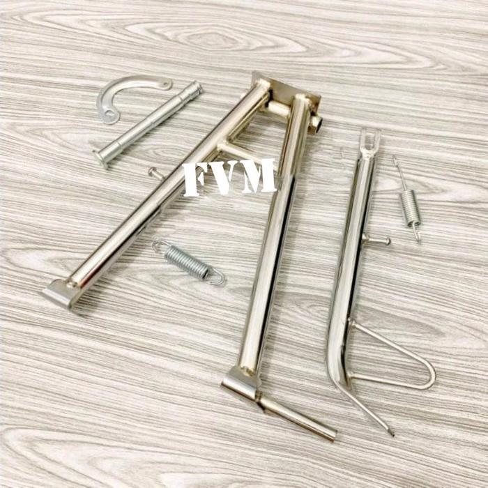 Satu Set Standar Tengah Rx King Ring 18 + Standar Samping Rx King Ring 18 + Kuda2 Standar Tengah